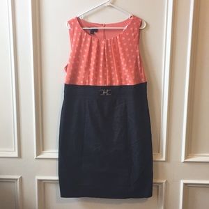 Two tone dress